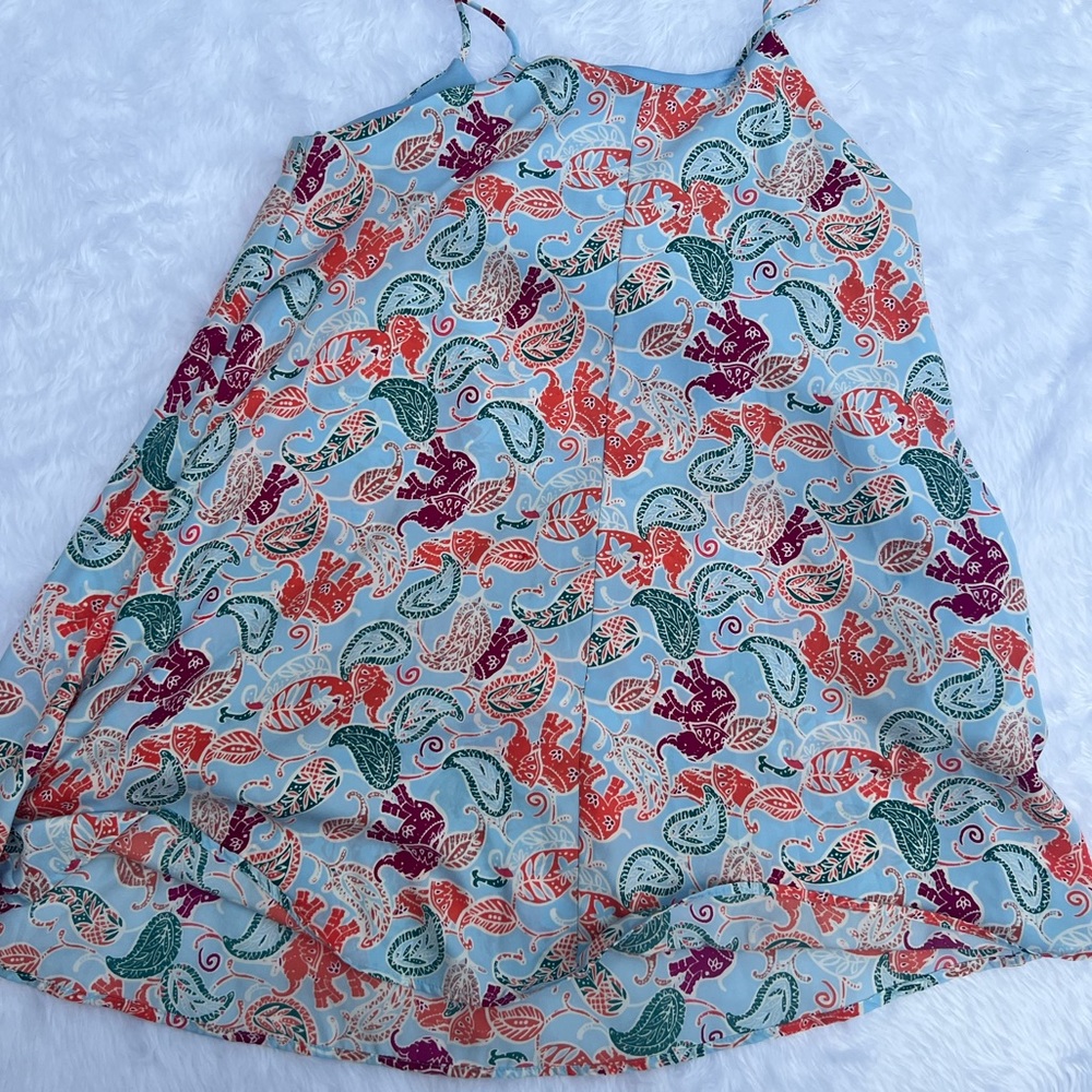 Peach Love California Paisley Elephant Dress - Picture 3 of 6